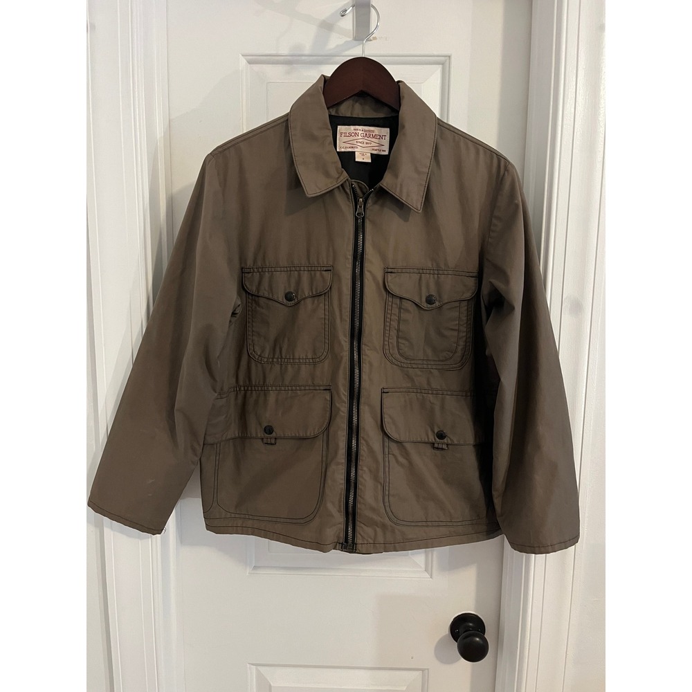 Filson Bell Bomber Dakota Green Utility Jacket